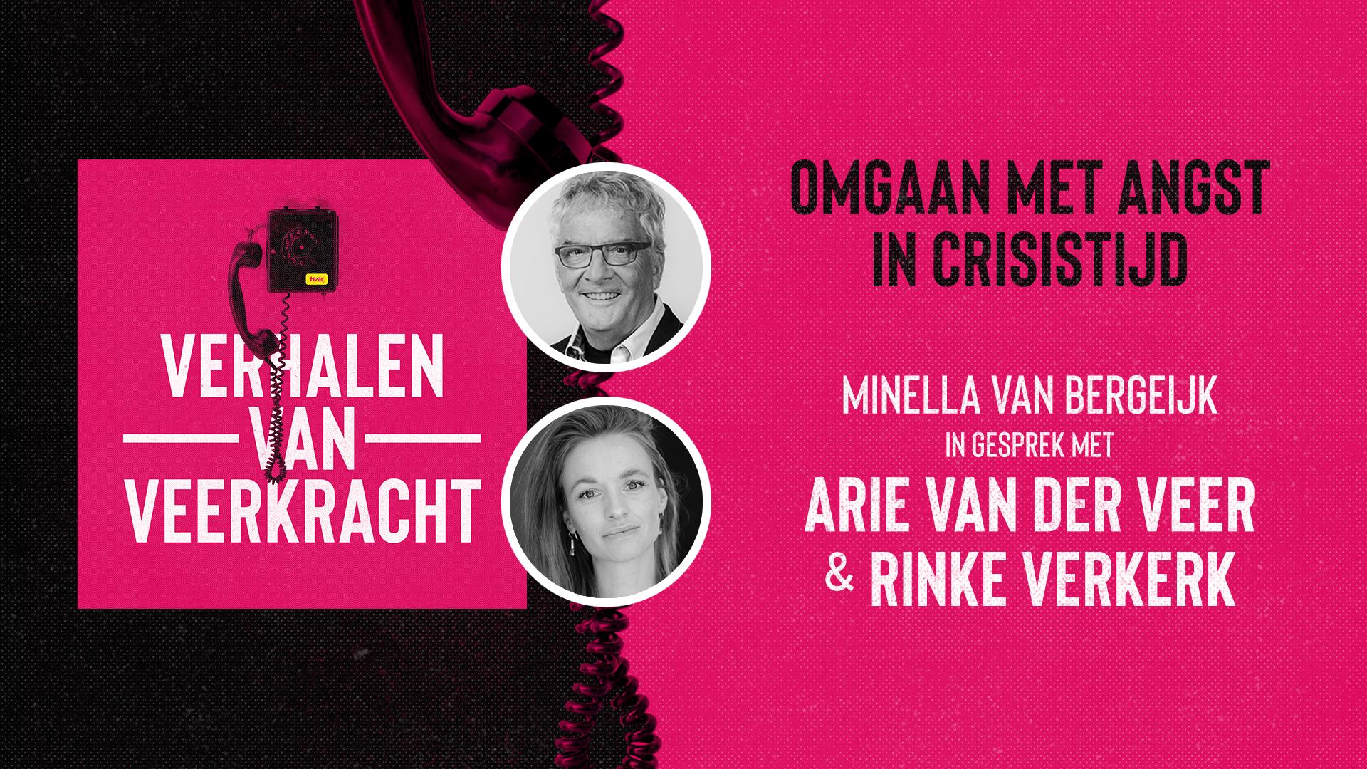 Banner Arie van der Veer en Rinke Verkerk Podcast Verhalen van Veerkracht